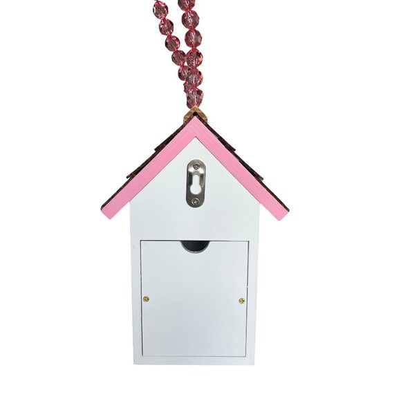 Hello Kitty Wooden Birdhouse - Viral Tiktok - 9-1/4" Tall - Picture 6 of 11
